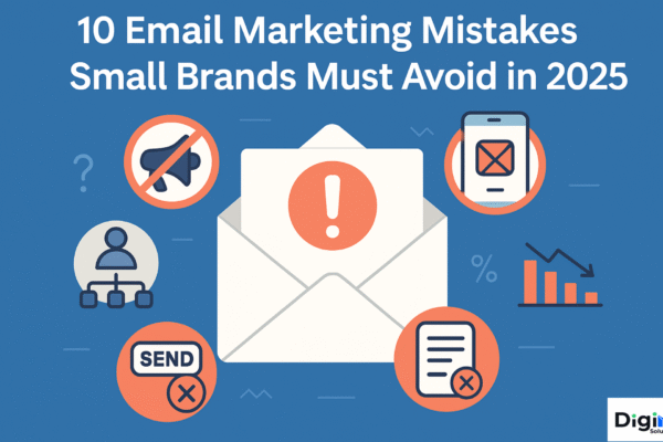 10 Email Marketing Mistakes Small Brands Must Avoid in 2025