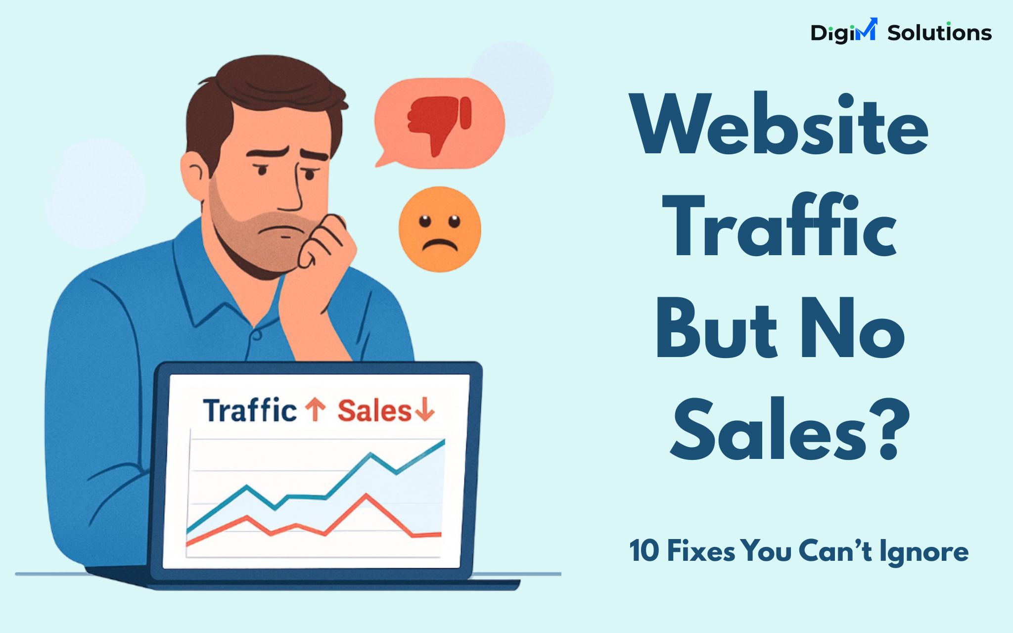 Website Traffic But No Sales 10 Fixes You Can’t Ignore